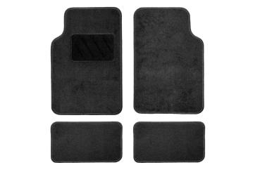 Textilfussmatten Universal Schwarz